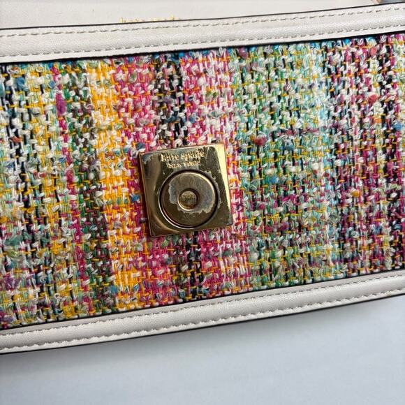 Kate Spade Dakota Tweed Small Crossbody purse - Picture 6 of 16